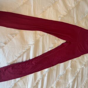 Maroon lulu Leggings